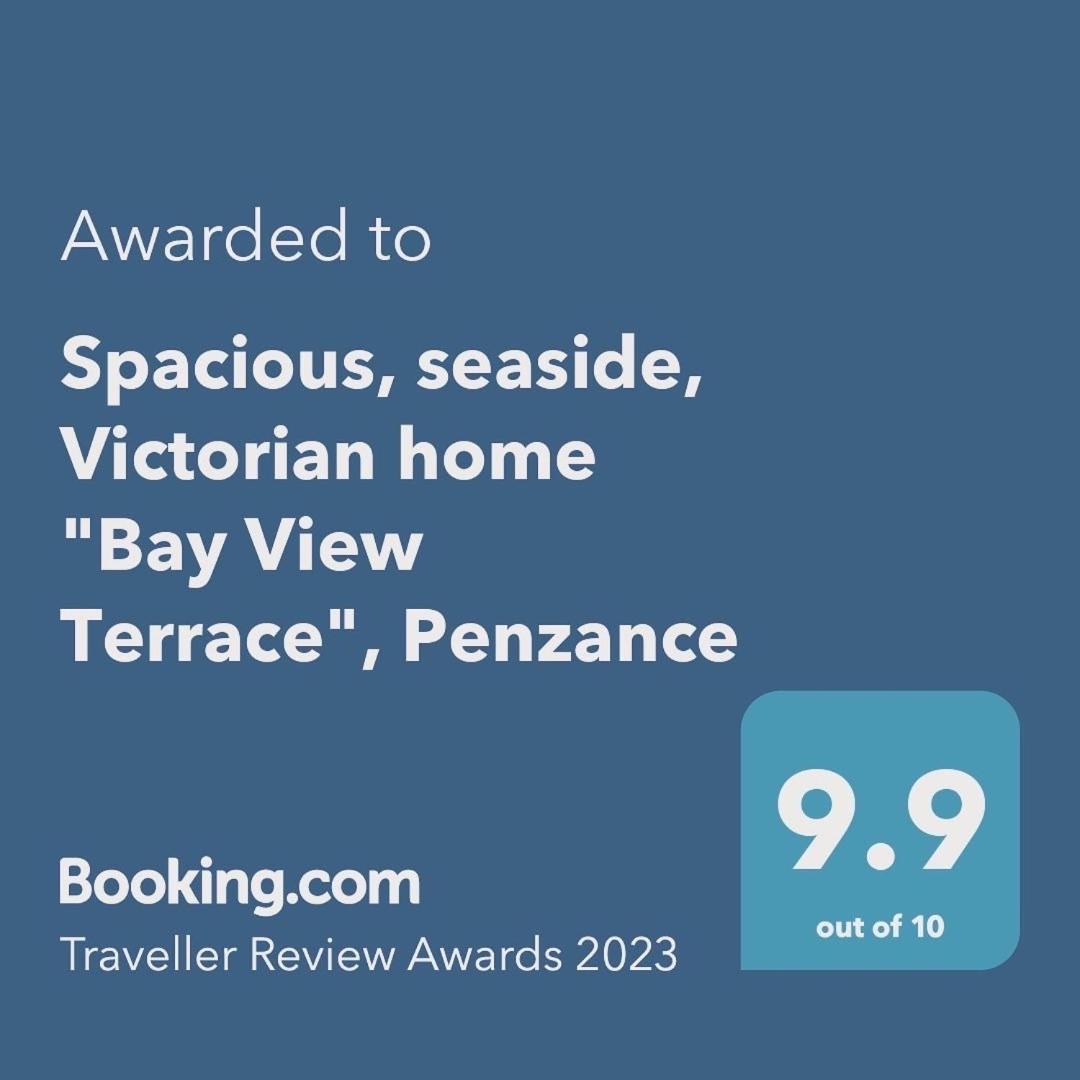Spacious, seaside, Victorian home Bay View Terrace, Penzance Exterior foto